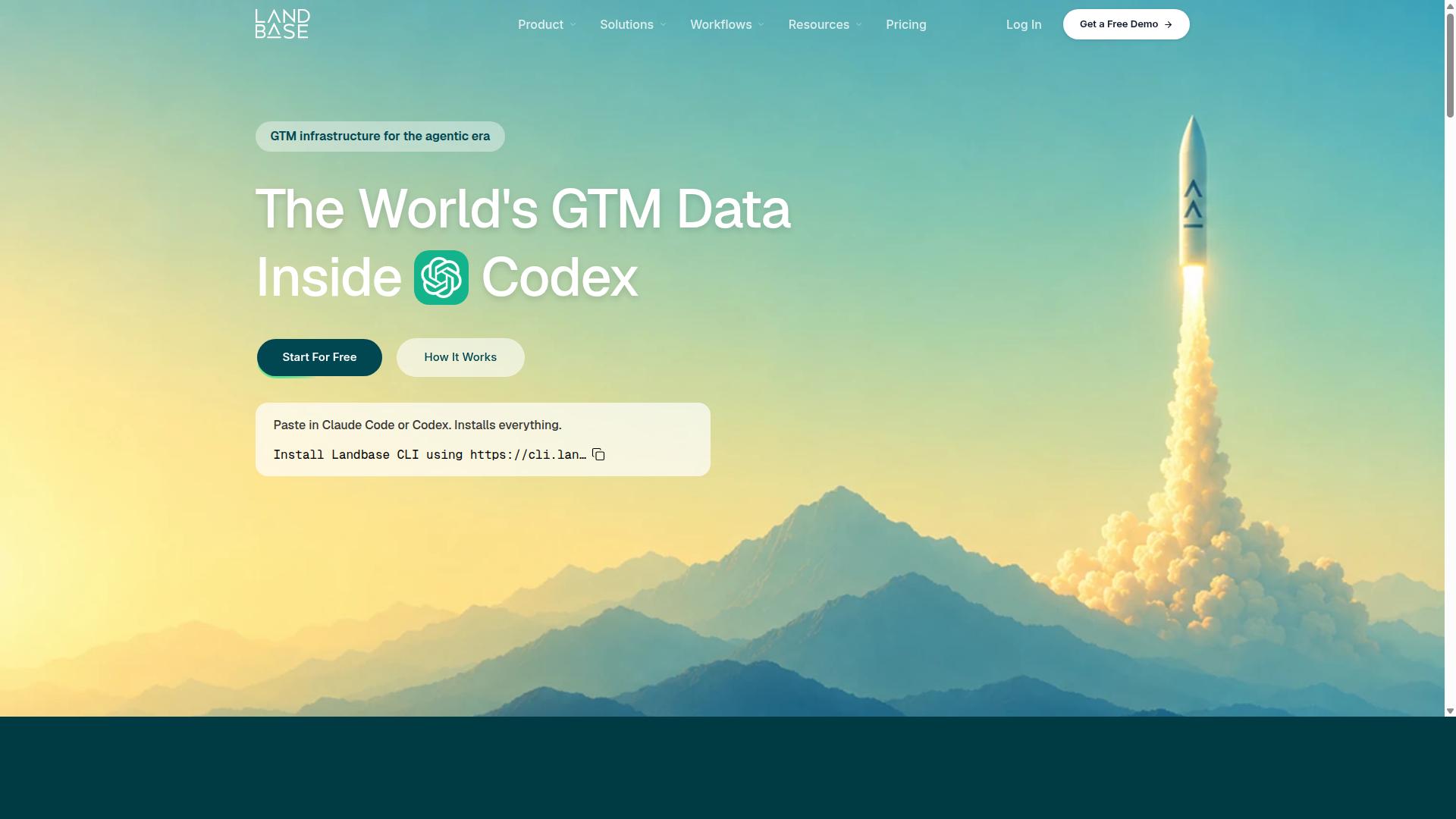 Landbase website